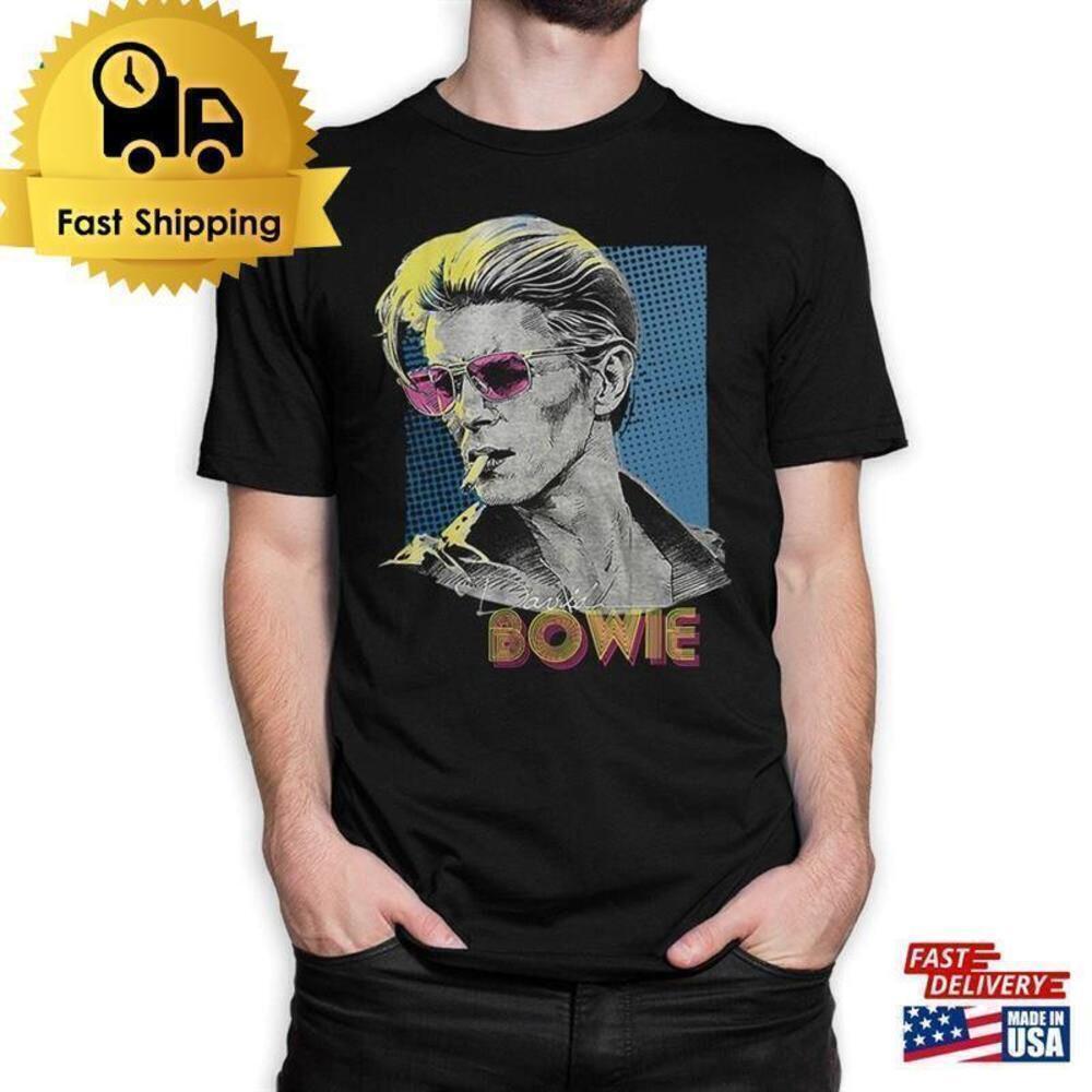 David Bowie Art Rock Icon Classic Music Unisex T-Shirt